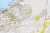 Australia 1:6 413 000 . Mapa polityczna w ramie drewnianej. Wydawnictwo: National Geographic. Fragment 7