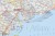 Ukraina, Mołdawia. Mapa drogowa w ramie drewnianej. Producent: Freytag & Berndt. Fragment 2