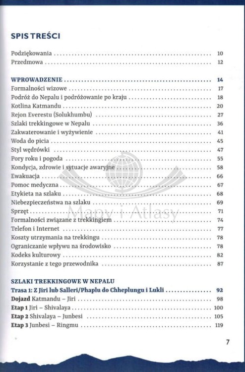 Everest. Przewodnik trekkingowy wydawnictwa Sklep Podróżnika. Spis treści 1