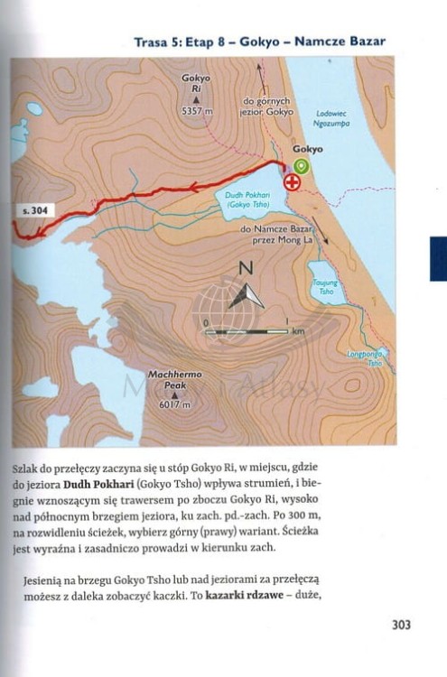 Everest. Przewodnik trekkingowy wydawnictwa Sklep Podróżnika. Przykładowa strona 3