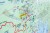Polska 1:500 000. Mapa kodowa w ramie wydawnictwa Piętka. Fragment 5