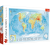 Puzzle mapa fizyczna świata. 1000 elementów. Trefl
