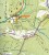 Tatry. Dolina Chochołowska. Mapa atrakcji turystycznych wydawnictwa Galileos. Fragment 1