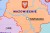 Polska mapa ścienna administracyjna - województwa. Fragment 1