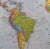 Świat 1:35 000 000. Mapa polityczna w języku angielskim w wersji do wpinania. Wydawnictwo: Eko-Graf. Fragment 4