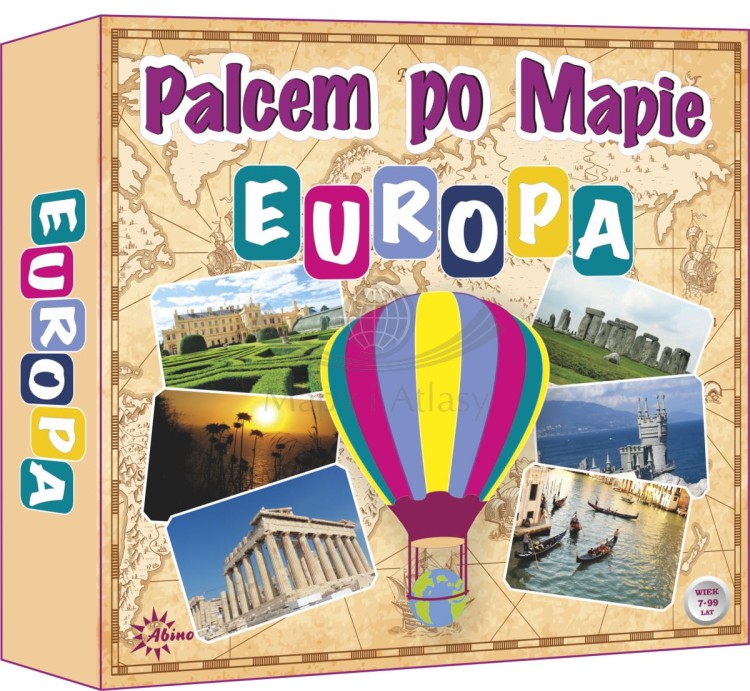 Gra edukacyjna Palcem po Mapie - Europa