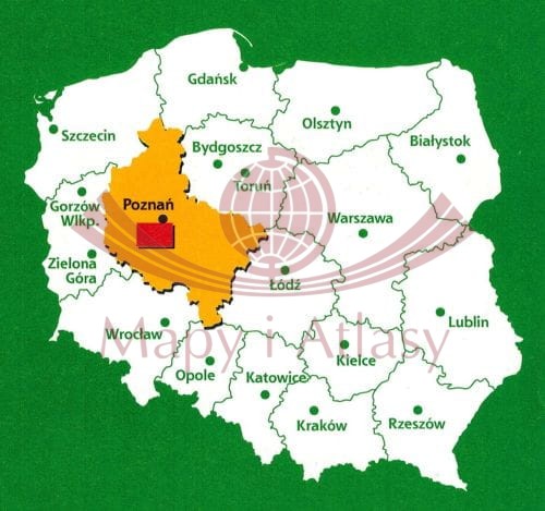 Wielkopolski Park Narodowy 1:20 000. Mapa turystyczna wydawnictwa TopMapa. Obszar
