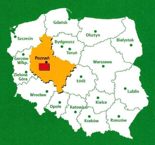 Wielkopolski Park Narodowy 1:20 000. Mapa turystyczna wydawnictwa TopMapa. Obszar