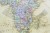 Świat. Półkule. Mapa ozdobna w wersji do wpinania. Wydawnictwo: National Geographic. Fragment 2