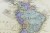 Świat. Półkule. Mapa ozdobna w wersji do wpinania. Wydawnictwo: National Geographic. Fragment 4