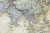 Świat. Półkule. Mapa ozdobna w wersji magnetycznej. Wydawnictwo: National Geographic. Fragment 1