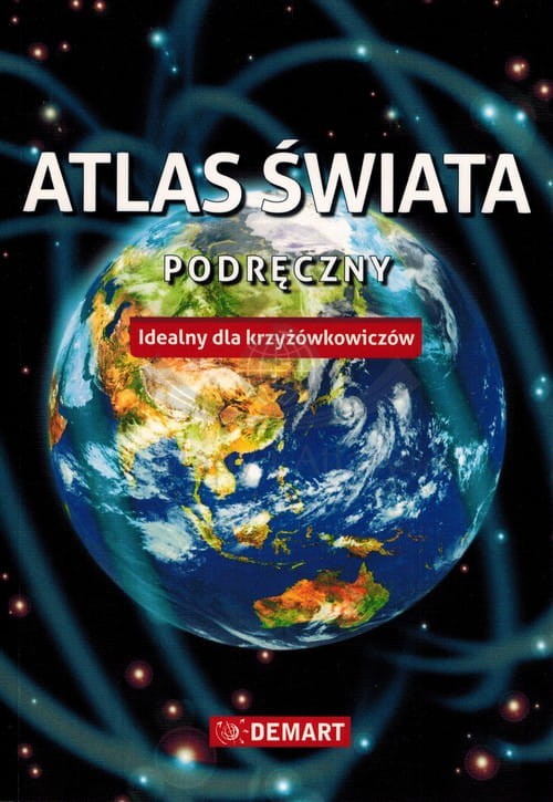 Atlas świata podręczny. Idealny dla krzyżówkowiczów. Wyd. 2025/2026. Demart