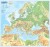 Europa 1:5 900 000. Mapa ścienna fizyczna