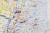 Niemcy Południowe. Mapa ścienna administracyjno-drogowa. Fragment 6
