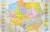Polska mapa administracyjna. Podkładka na biurko
