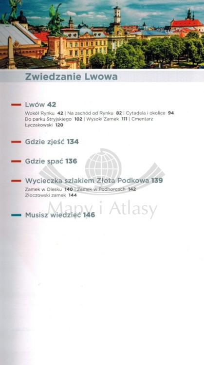 Lwów. Przewodnik Lajt wydawnictwa Pascal. Spis treści 2