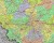 Województwo mazowieckie 1:230 000. Mapa ścienna administracyjno-drogowa. Fragment 2