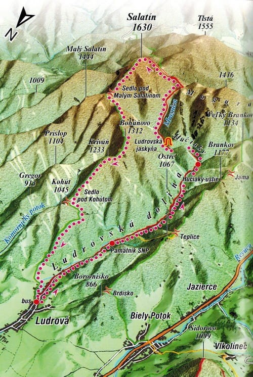Niżne Tatry. Przewodnik turystyczny wydawnictwa Sklep Podróżnika. Przykładowa strona 2
