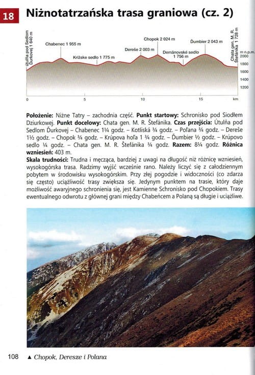 Niżne Tatry. Przewodnik turystyczny wydawnictwa Sklep Podróżnika. Przykładowa strona 3