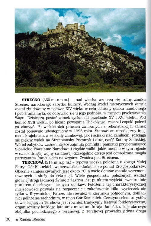 Mała Fatra. Przewodnik turystyczny wydawnictwa Sklep Podróżnika. Przykładowa strona 1