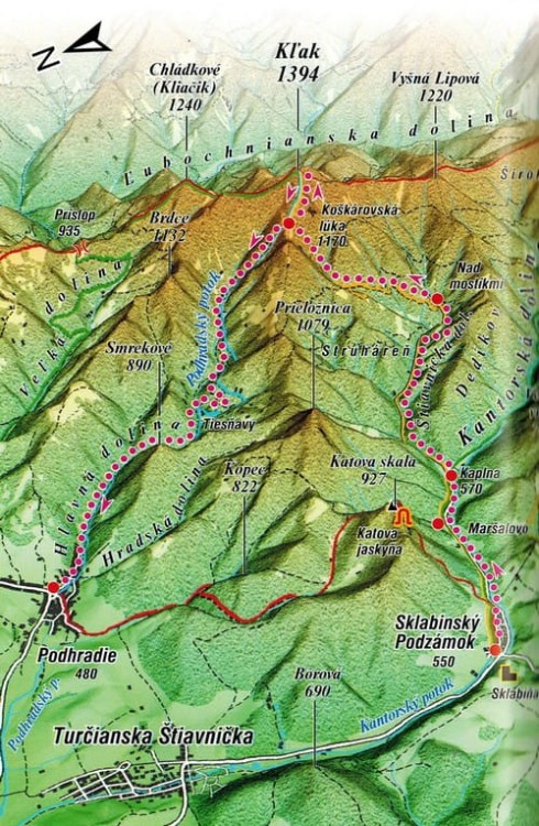 Wielka Fatra. Przewodnik turystyczny wydawnictwa Sklep Podróżnika. Przykładowa strona 3