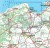 Województwo pomorskie. Mapa samochodowo-turystyczna wydawnictwa Galileos. Zasięg