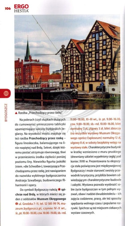 Toruń, Bydgoszcz i kujawsko-pomorskie. Przewodnik wydawnictwa Bezdroża. Przykładowa strona 2