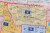 USA 1:5 500 000. Mapa kodowa w ramie drewnianej. Wydawnictwo: Stiefel. Fragment 3