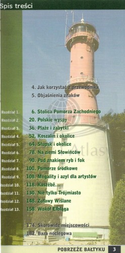 Pobrzeże Bałtyku. Przewodnik wydawnictwa Demart. Spis treści