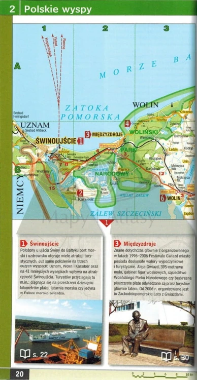 Pobrzeże Bałtyku. Przewodnik wydawnictwa Demart. Przykładowa strona 2