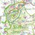 Wrocław i okolice, część południowa. Dolny Śląsk. Mapa turystyczna tras rowerowych. Nie tylko Green Velo. Euro Pilot. Fragment 2