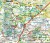 Województwo lubelskie 1:300 000. Laminowana mapa administracyjno-turystyczna wydawnictwa BiK.  Fragment 2