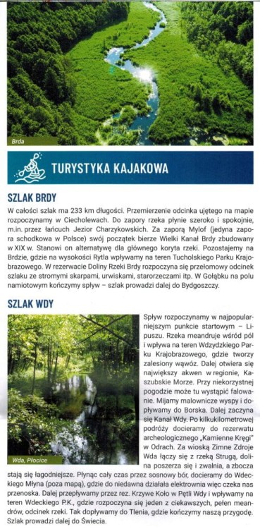 Kaszuby dla aktywnych 1:100 000. Mapa turystyczna wydawnictwa Galileos. Informator