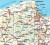 Kaszuby dla aktywnych 1:100 000. Wodoodporna mapa turystyczna wydawnictwa Galileos. Zasięg