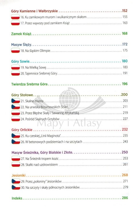 Sudety. Najpiękniejsze wycieczki w Polsce, Czechach i Niemczech. Przewodnik wydawnictwa Bezdroża. Spis treści 2