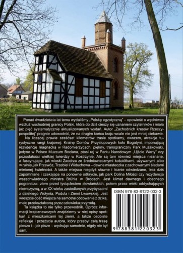 Zachodnie kresy Rzeczpospolitej. Wzdłuż granicy na Odrze i Nysie. Przewodnik wydawnictwa Rewasz. Okładka tył
