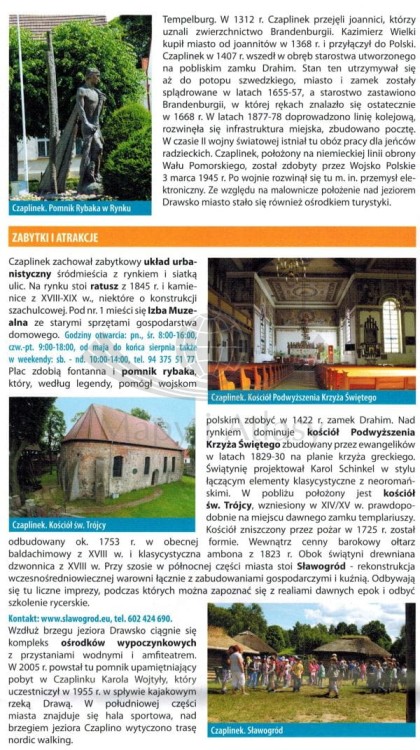 Pojezierze Drawskie, część zachodnia 1:50 000. Mapa turystyczna wydawnictwa Galileos. Informator