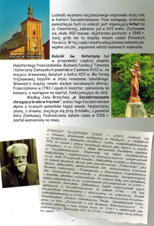 Roztocze, Zamość, Puszcza Solska. Przewodnik po atrakcjach. Przykładowa strona 1