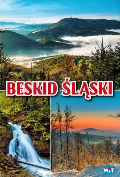 Beskid Śląski. Składane panoramy widokowe z miniprzewodnikiem wydawnictwa WiT. Okładka