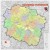 Województwo kujawsko-pomorskie 1:200 000. Mapa ścienna administracyjno-drogowa
