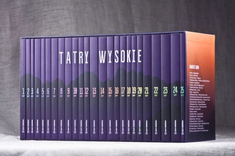 Tatry Wysokie. Przewodnik taternicki. Zestaw 25 przewodników autorstwa Witolda H. Paryskiego