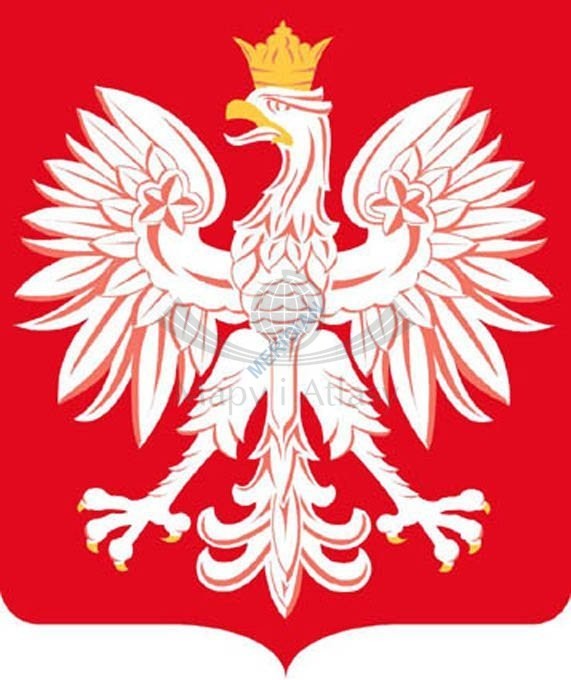 Godło Polski. Plansza edukacyjna