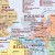 Europa 1:4 500 000. Mapa administracyjno-polityczna magnetyczna Wydawnictwa Piętka. Fragment 1