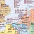 Europa 1:4 500 000. Mapa ścienna polityczno-administracyjna Wydawnictwa Piętka. Fragment 1