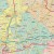 Województwo podkarpackie 1:200 000. Mapa ścienna administracyjno-drogowa. Fragment