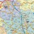 Województwo lubuskie 1:180 000. Mapa ścienna administracyjno-drogowa. Fragment