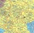 Europa 1:4 000 000. Mapa. Kody pocztowe. Wersja magnetyczna. Wydawnictwo: Eko-Graf. Fragment 4