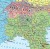 Europa 1:4 000 000. Arkusz, mapa ścienna. Kody pocztowe. Fragment 5