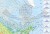 Ameryka Północna i Środkowa 1:5 600 000. Mapa ścienna krajobrazowa wydawnictwa Meridian. Fragment 1