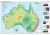 Australia 1:2 800 000. Mapa ścienna fizyczna wydawnictwa Meridian